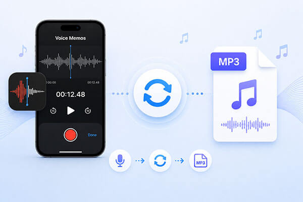 如何将语音备忘录转换为mp3格式