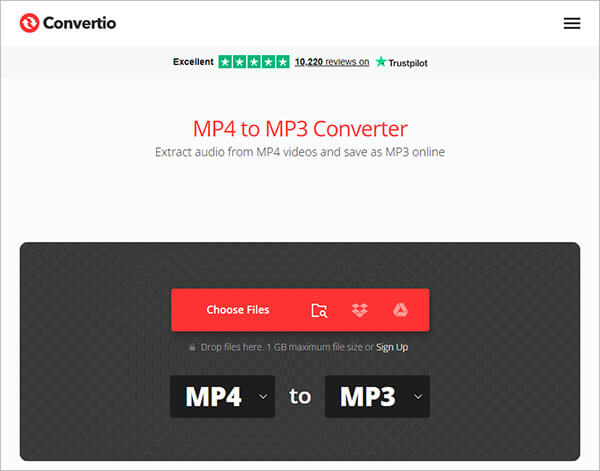 convertio mp4 to mp3 converter