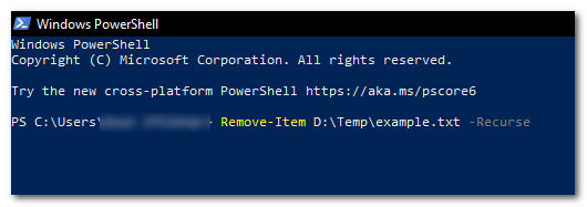 如何使用 Remove-Item 命令永久删除计算机上的 PDF 文件