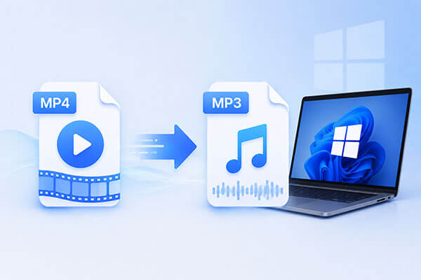 Wie konvertiert man MP4 in MP3 unter Windows?