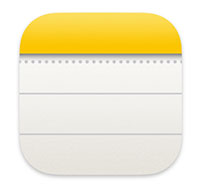 notes de pomme
