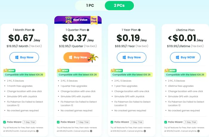 pogoskill 2 pcs price