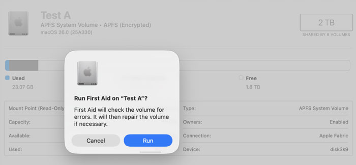 Disk Yardımcı Programı ile Mac'inizde silinen dosyalarınızı kurtarın.