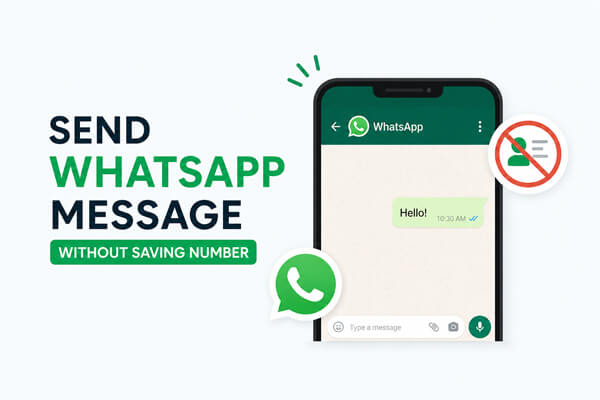 Enviar mensaje de WhatsApp sin guardar el número.