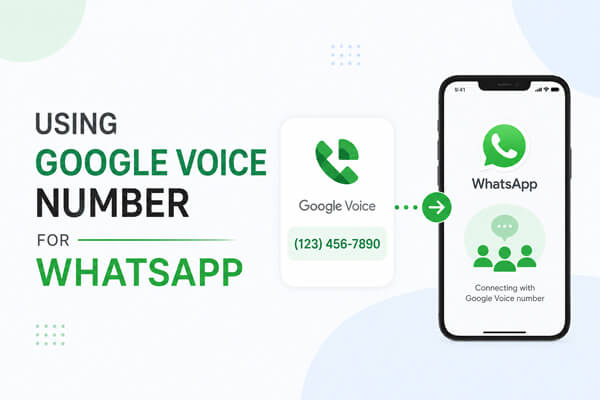 menggunakan nomor Google Voice untuk WhatsApp