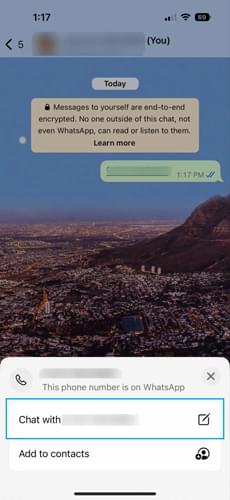 ¿Cómo puedo enviar un mensaje de WhatsApp a cualquier número sin guardarlo?