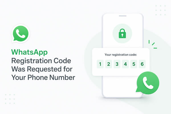Se solicitó el código de registro de WhatsApp para su número de teléfono.