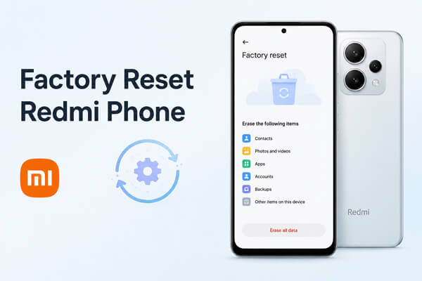 Restablecimiento de fábrica del teléfono Redmi