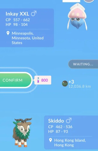 Cómo realizar un intercambio especial en Pokémon Go