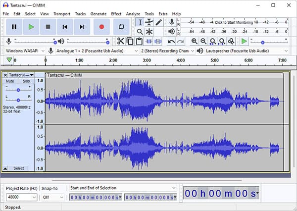 Cómo usar Audacity para editar audio