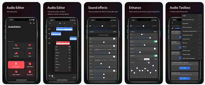 Cómo editar audio en iPhone