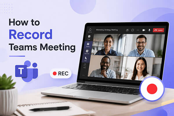 Cómo grabar una reunión de Teams