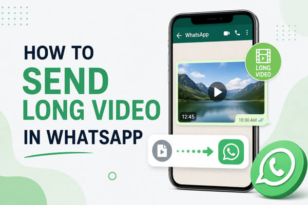 Comment envoyer une longue vidéo sur WhatsApp
