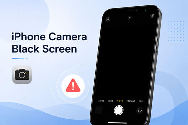 iphone camera black screen