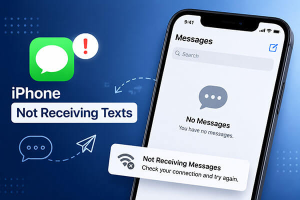 iphone not receiving texts