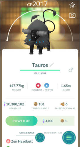 get paldean tauros pokemon go by trading with other trainers