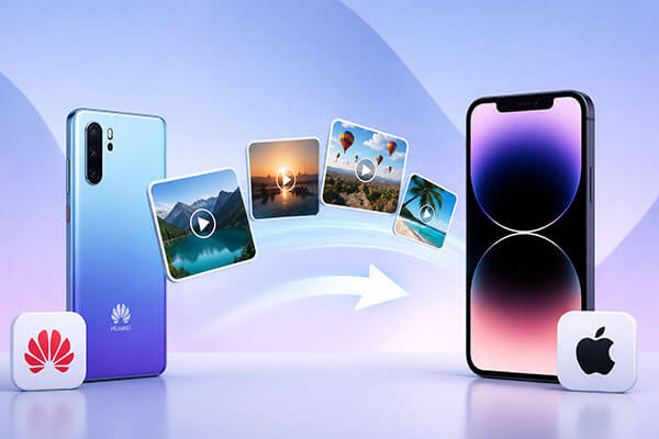 Transférer des vidéos Huawei vers iPhone