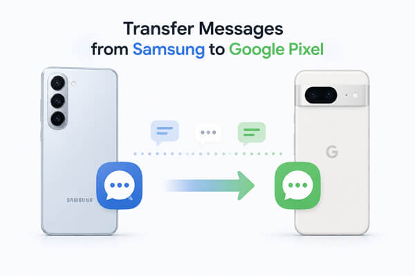 mentransfer pesan dari Samsung ke Google Pixel