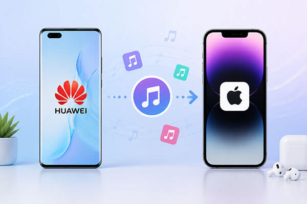 transferir música de Huawei a iPhone