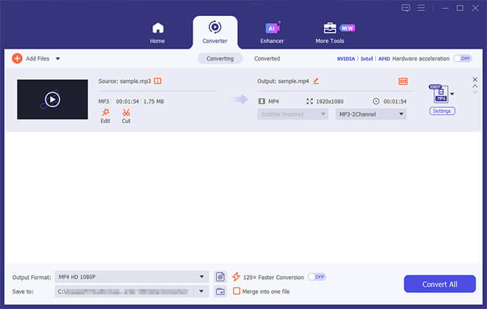 agregar archivos de audio