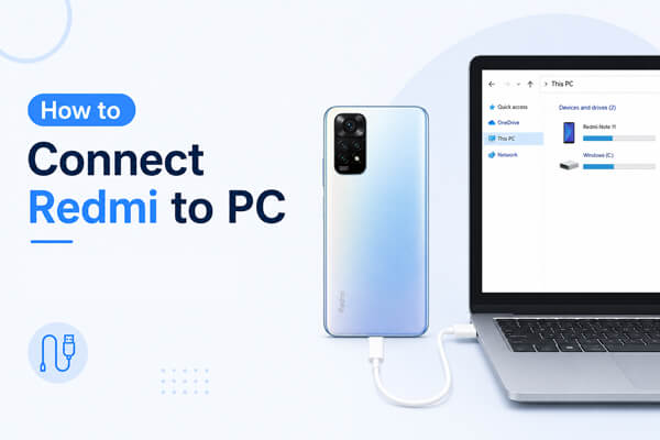 how to connect redmi to pc