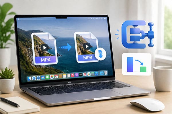 Mac'te MP4 dosya boyutunu küçültün