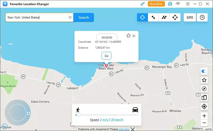 how to use fonesgo location changer