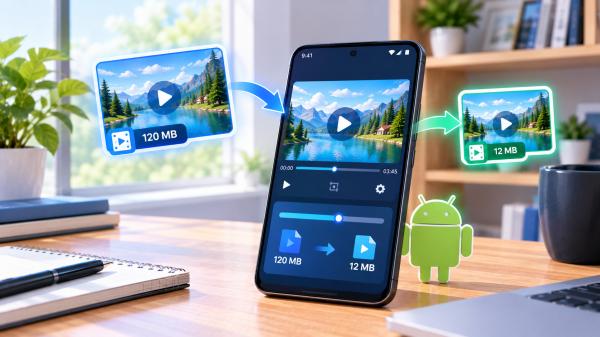 Comment compresser une vidéo sur Android ?