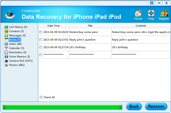 recover deleted sms from iphone