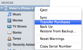 sync iphone with new mac