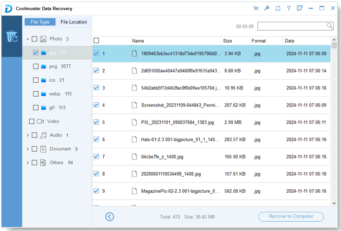 check your files