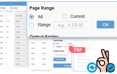 batch and partial conversion modes