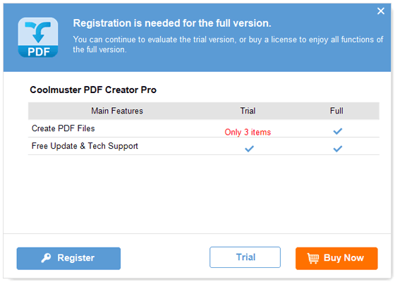 register coolmuster pdf creator pro