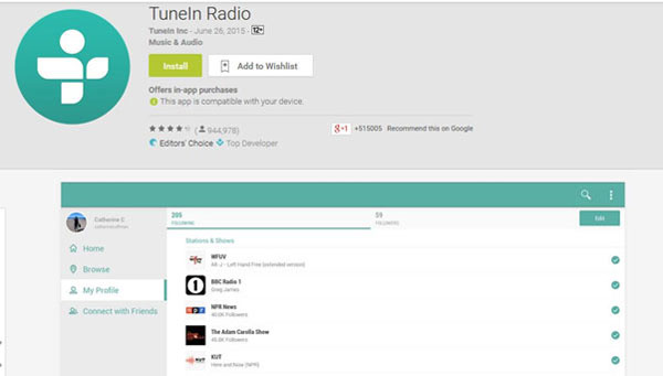 music radio apps for android ios