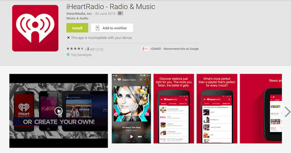 music radio apps for android ios