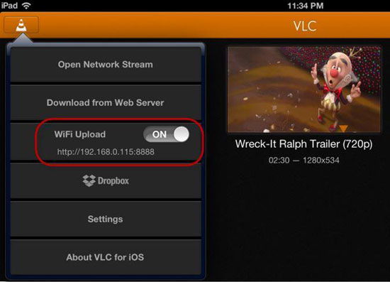在 ios 上使用 vlc