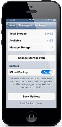 backup contacts from icloud backup