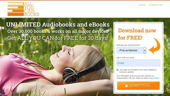 audiobook sites for iphone ipod