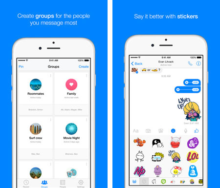 text messaging app for iphone