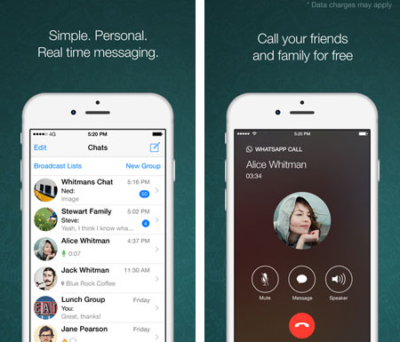 text messaging app for iphone