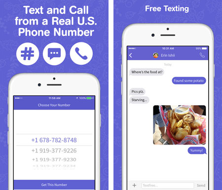 text messaging app for iphone