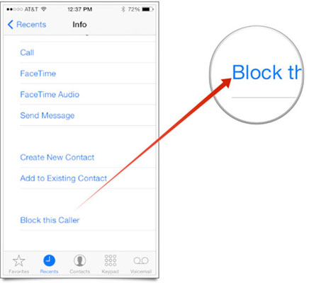 block iphone calls and messages