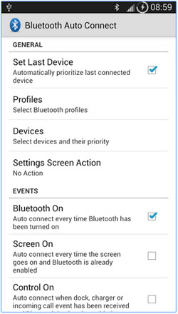 Set bluetooth online priority android