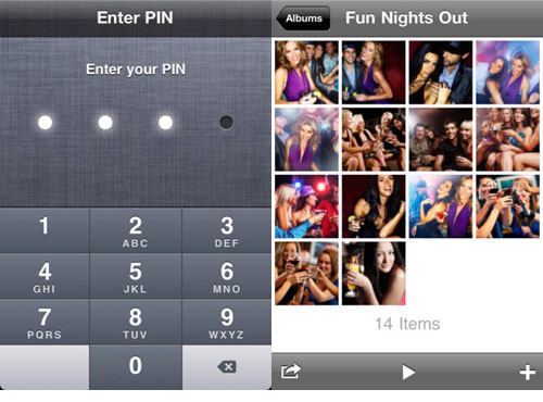 hide private photos on your iphone