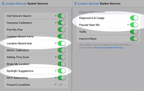 make full use of location services on iphone