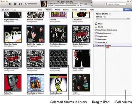 manage ipod library