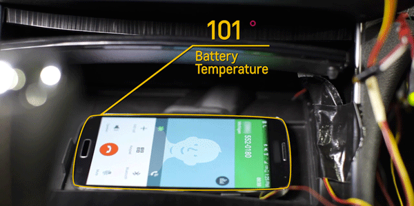 cool down overheating android phone
