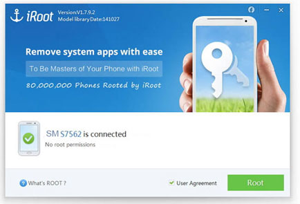 software raíz del teléfono Android - iroot