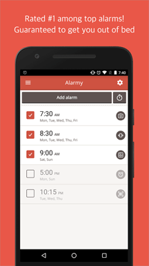 alarm clocks for android