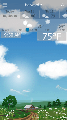 android weather app